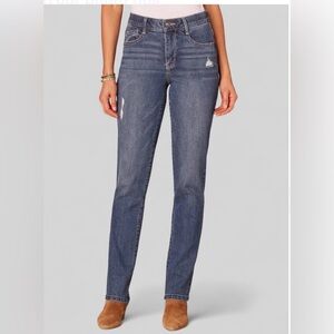 Democracy "Ab"solution Patriot Straight Leg Jeans – Size 10, NWT